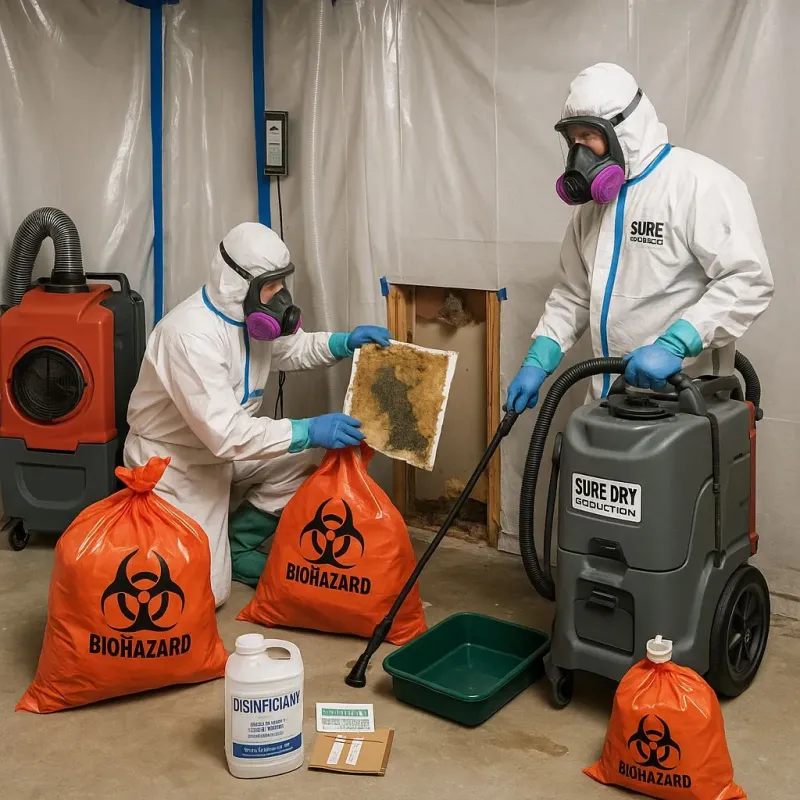 Contaminated Water Handling Protocols process in Vinco, PA