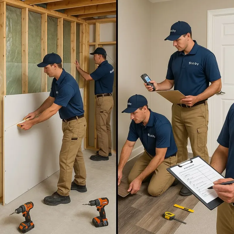 Repairs and Reconstruction process in Vinco, PA